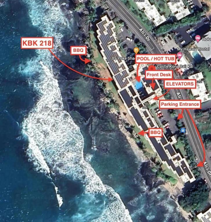 Oceanfront 1 Bedroom 2 Bathroom With Large Lanai - Kona Bali Kai 218 カイルア・コナ エクステリア 写真