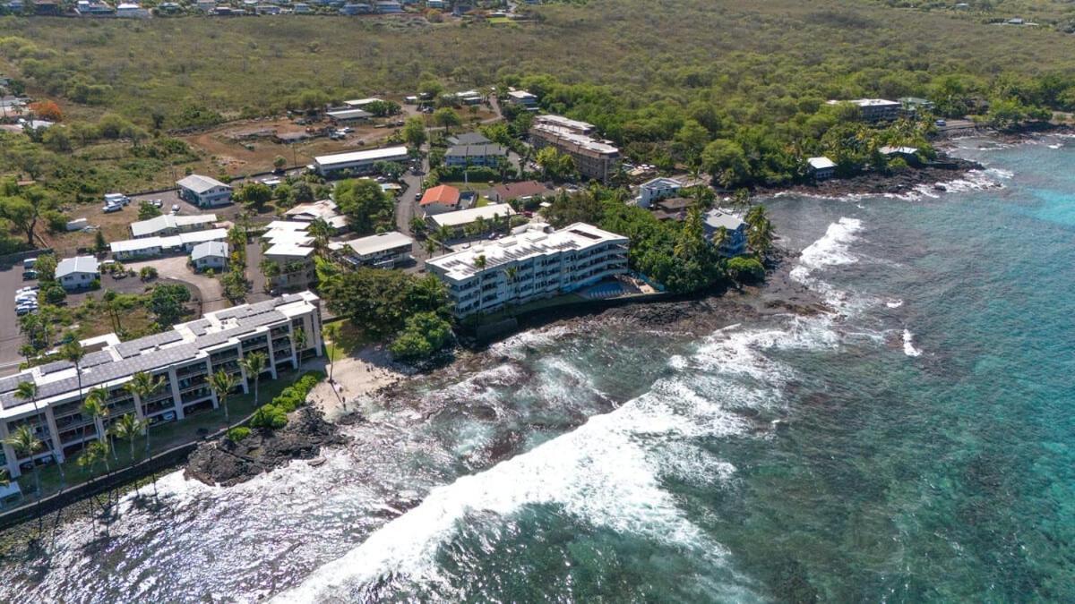Oceanfront 1 Bedroom 2 Bathroom With Large Lanai - Kona Bali Kai 218 カイルア・コナ エクステリア 写真